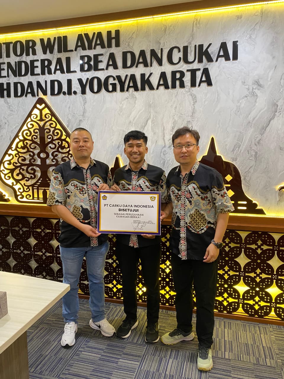 Bonded Zone Approval for Battery Manufacture - KIC Semarang